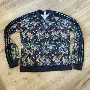 Adidas Floral Neo Jacket, Sz L